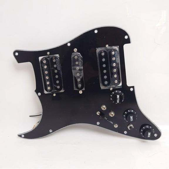 HSH Prewired Loaded Pickguard, with Alnico 5 Humbucker & Single coil Pickups, for Fender Strat Guitar