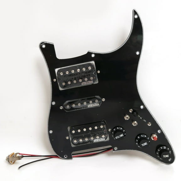 HSH Prewired Loaded Pickguard, with Humbucker & single coil Pickups, Coil Splitting, for Fender USA/Mexico Strat Electric Guitar Replacement Parts