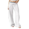 thumbnail image 1 of HSHMT Lounge Pants Women Under $12 Women's Ultra-Soft Lounge Joggers Sweatpants Athletic Yoga Pants with Pockets Womens Trousers 2XL, 1 of 5