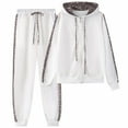 thumbnail image 1 of HSHMT Women Casual 2 Piece Women's 2 Piece Tracksuit Sweatsuits Sets Hoodie Sweatshirt And Jogging Sweatpants Suit, 1 of 7