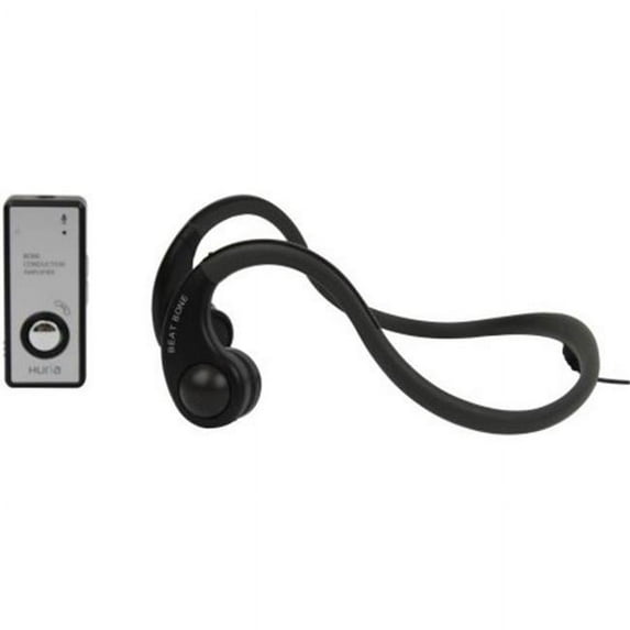 HSI ENO-BBLK Open-Ear Bone Conduction Headphones with Amplifier and Microphone
