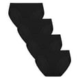 thumbnail image 1 of HSIA Panties for Women Underwear Soft Seamless High-Cut Briefs,4 Pack M, 1 of 7