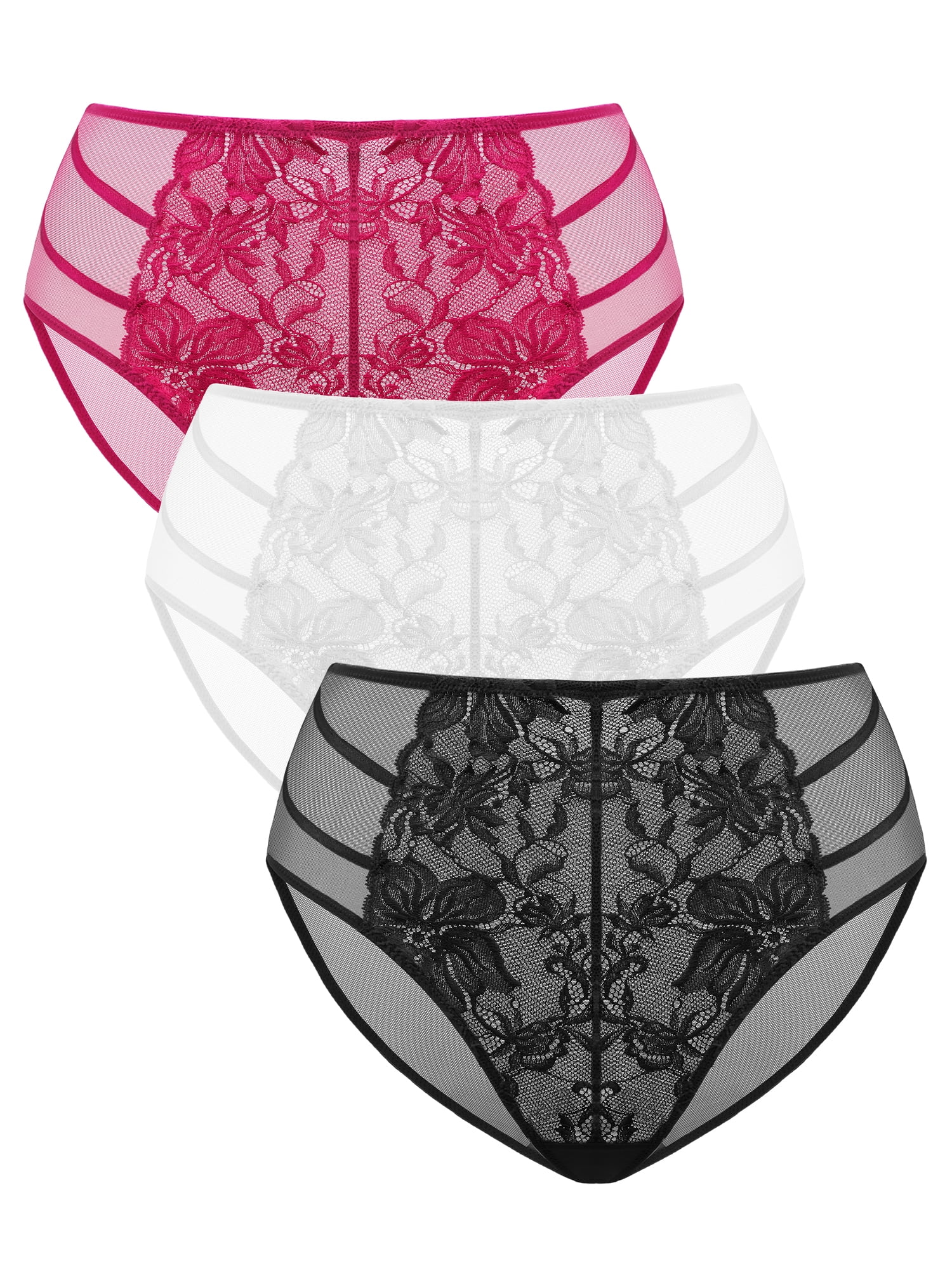 Bali Lacy Skamp Brief Panty, 8-Mocha Mist at  Women's Clothing store:  High Waist Panties