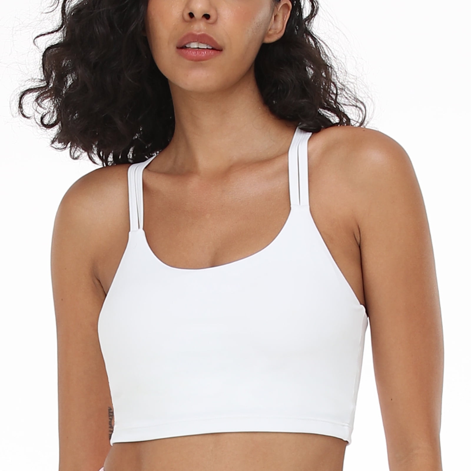 HSIA Wireless Medium Impact Women's Strappy Cross Back Padded Sports