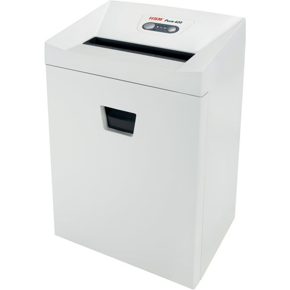 HSM, HSM2343, Pure 420c Cross-Cut Shredder, 1 Each, White