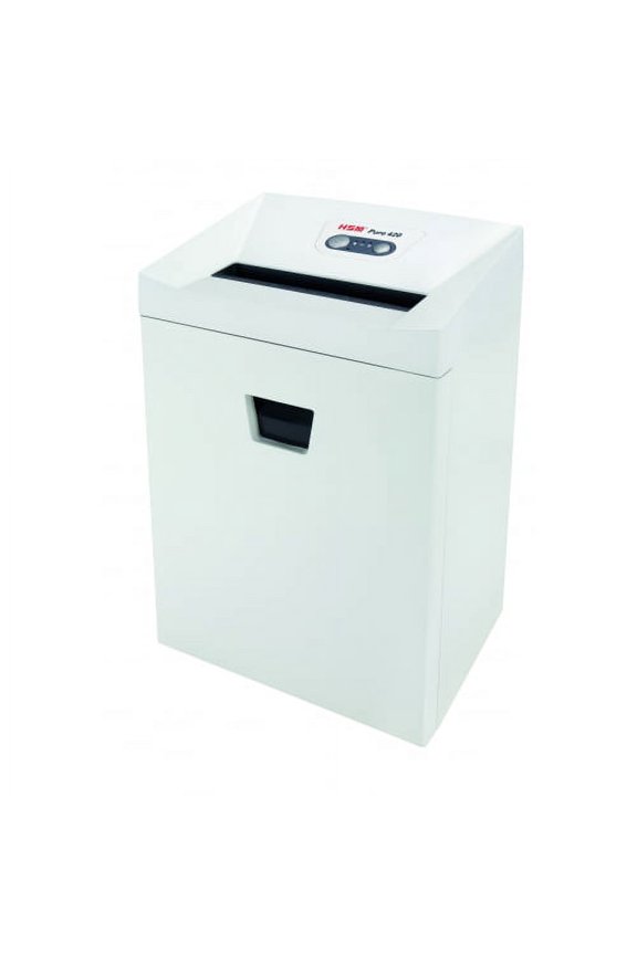 Pure 420 Strip-Cut Shredder Strip Cut - 24 Sheets - 9.2 Gallon Waste Capacity