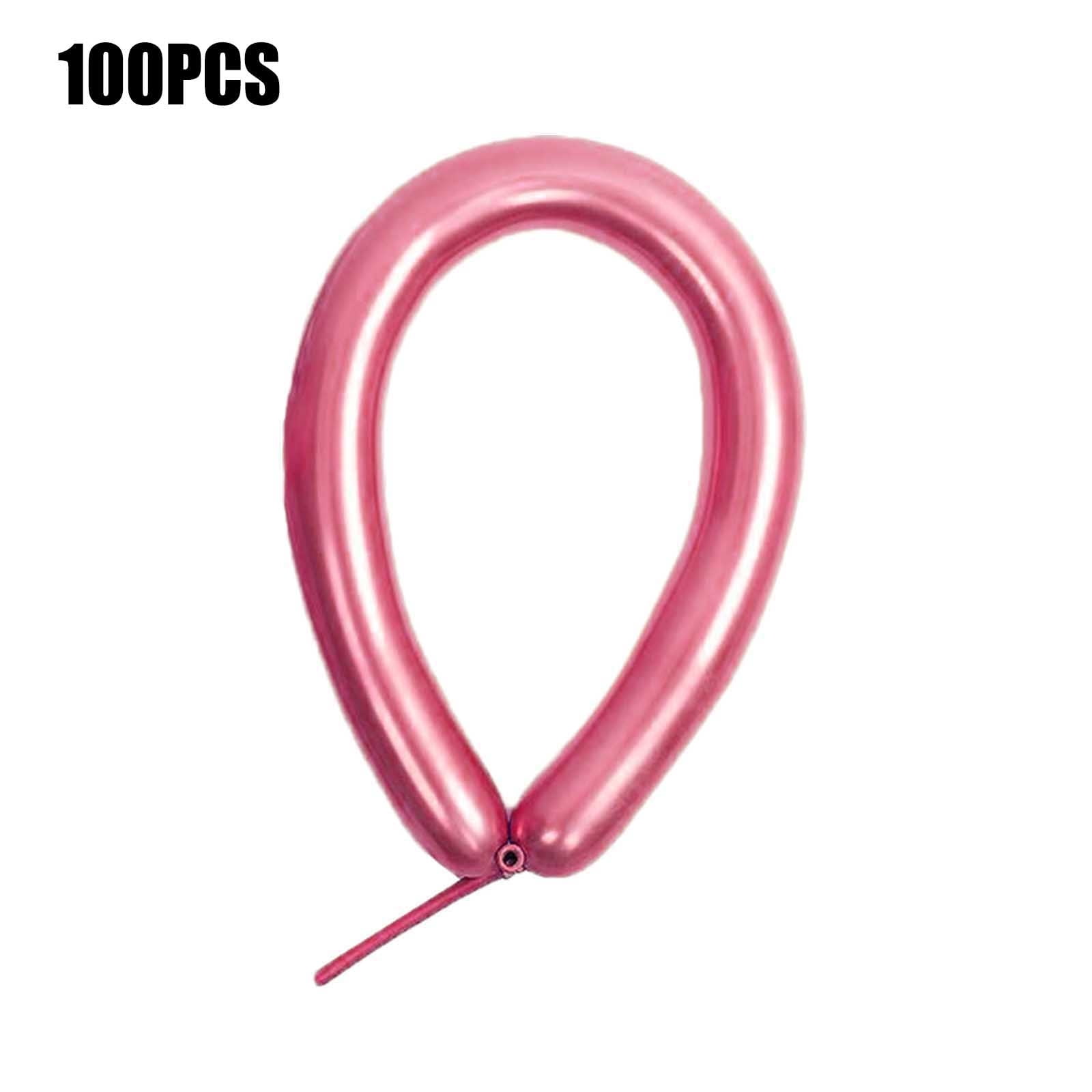 HSMQHJWE 100 Pcs Metallic 260 Long Balloons Kit with Pump Shiny Latex  Twisting Balloons for Balloon Animals Magic Balloons for Birthdays Wedding  Party Decorations Multicolor 