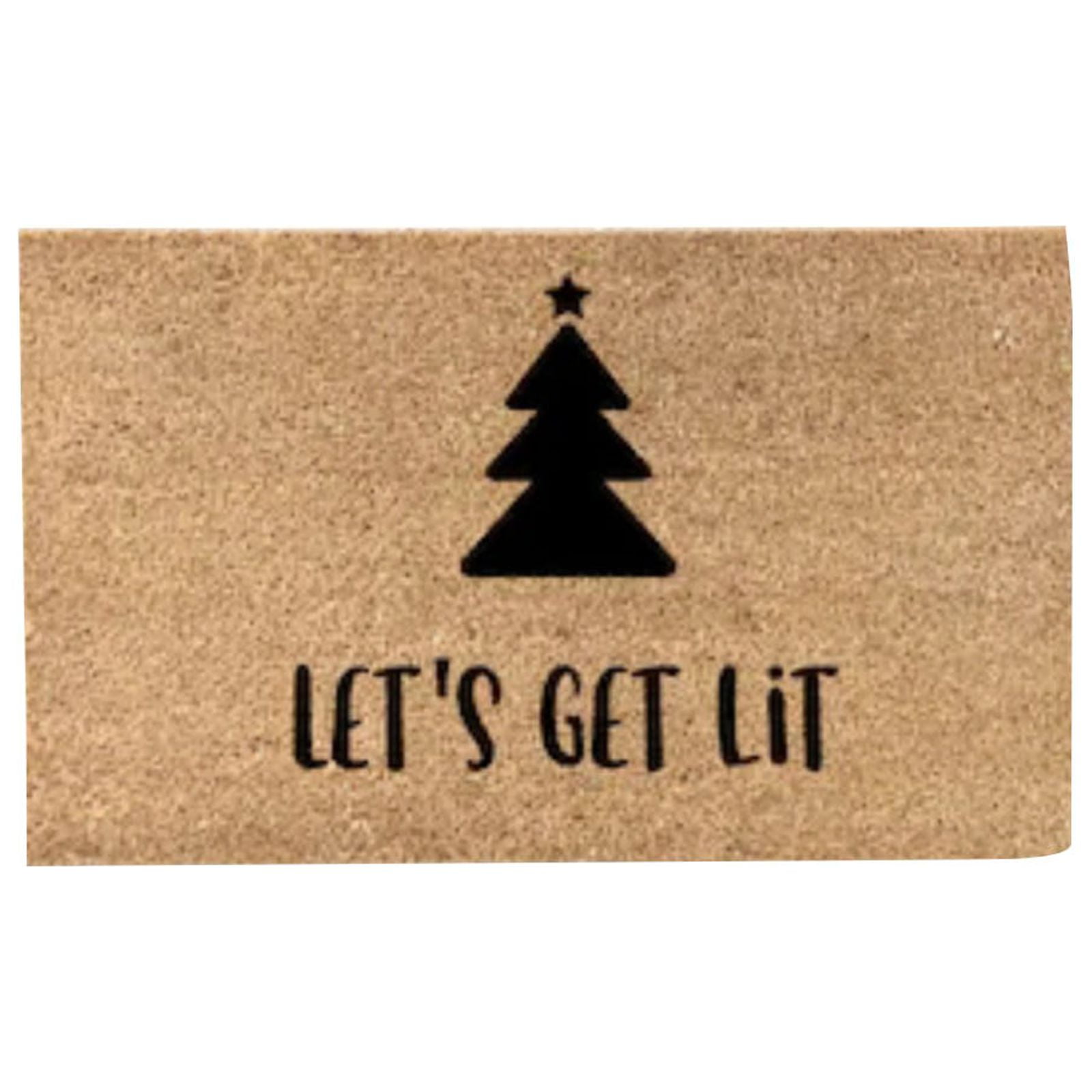 HSMQHJWE 5x 7 Rug Christmas Machine Washable Durable NonSlip Outdoor Floor Mats Sofa Throws for