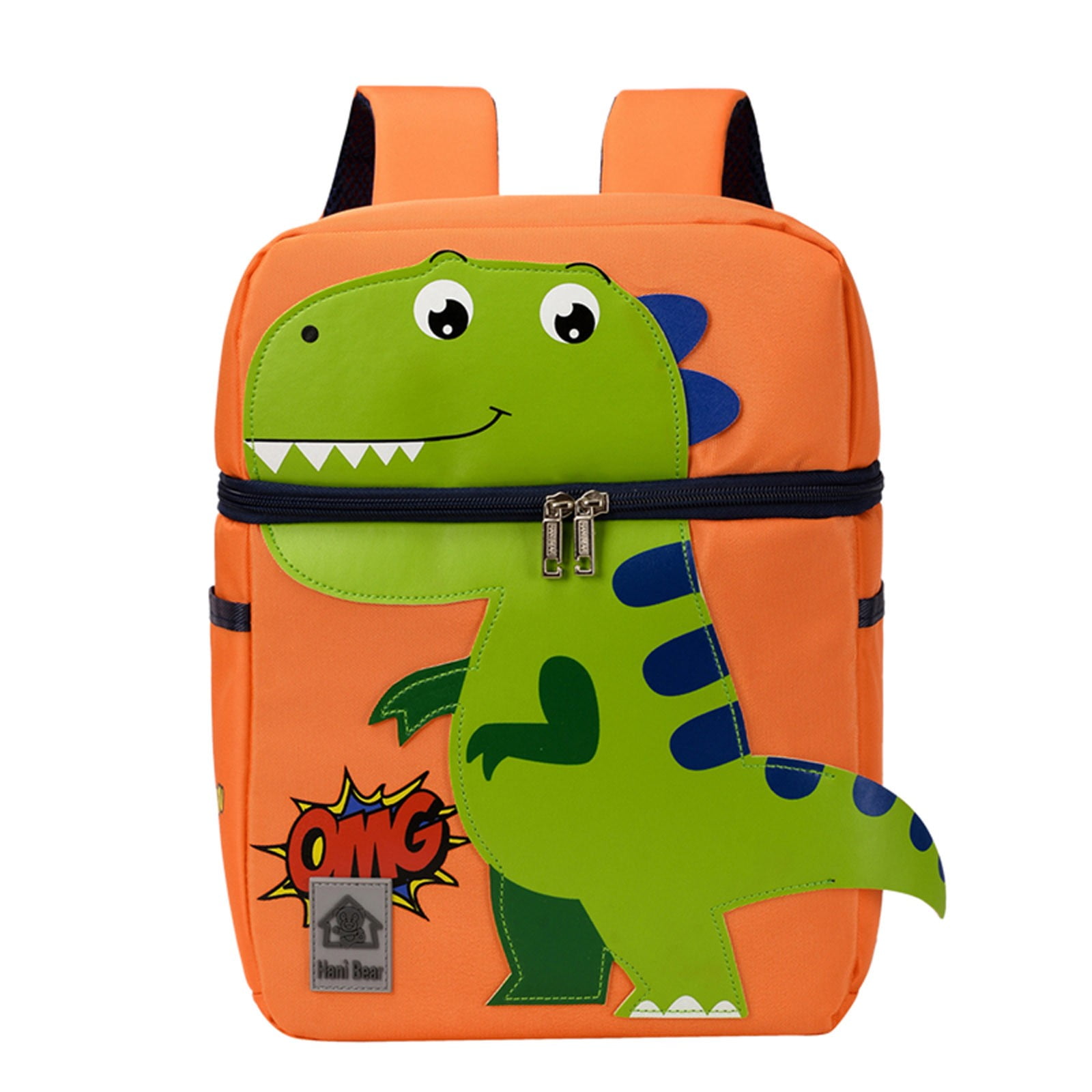 HSMQHJWE Boys Backpack School Backpack For Girls School Starts Season Cute Comfortable Fashion Dinosaur Print Child Student Zipper Cartoon School Bag
