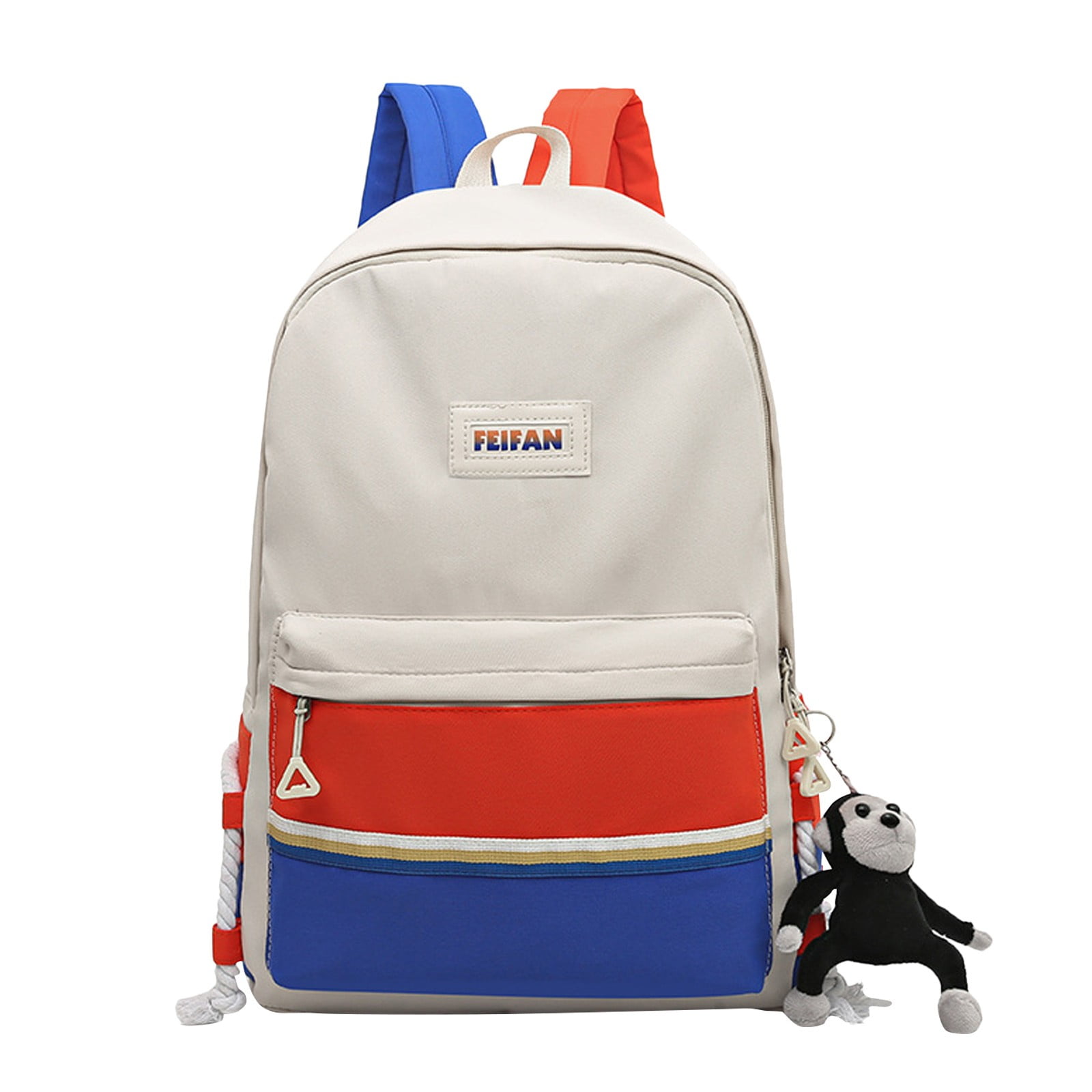 Simple Tassels Elegant College Bag Front Flap Pocket School Backpack |  Fashion Backpacks | Fashion Bags- ByGoods.Com