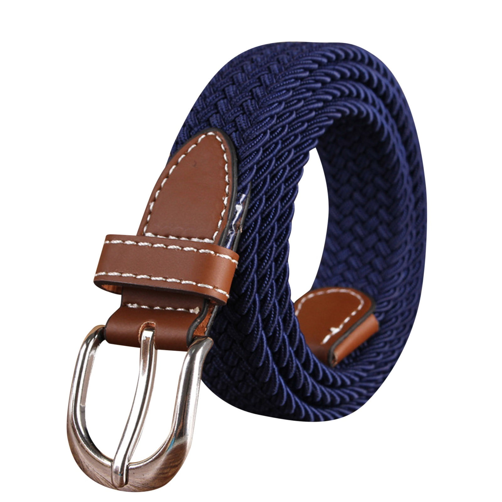 HSMQHJWE Black Belt Menmen #39 S Leather Belts Cintur N El Trenzado Hebilla
