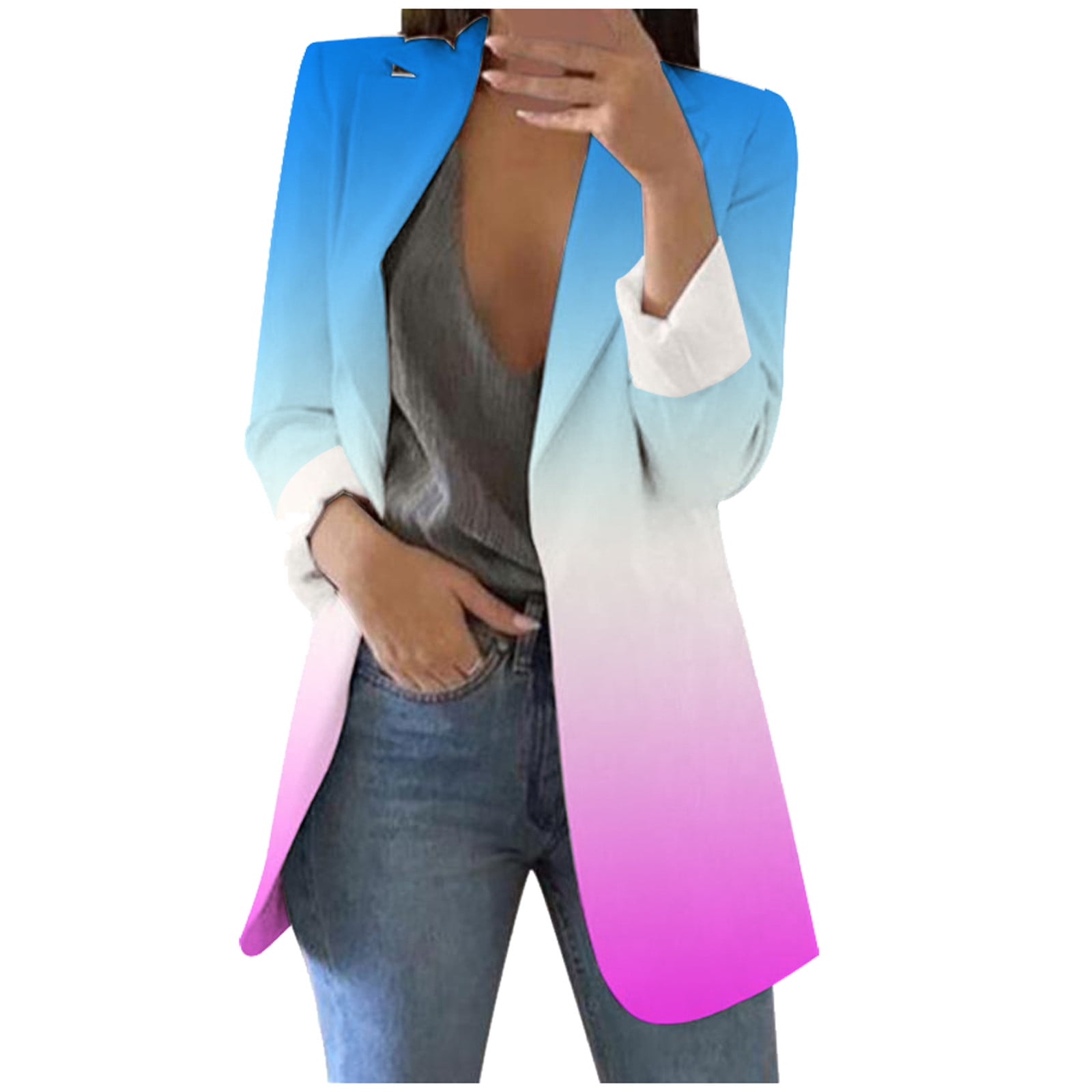 HSMQHJWE Womens Business Suits For Work Professional Womens Puffy