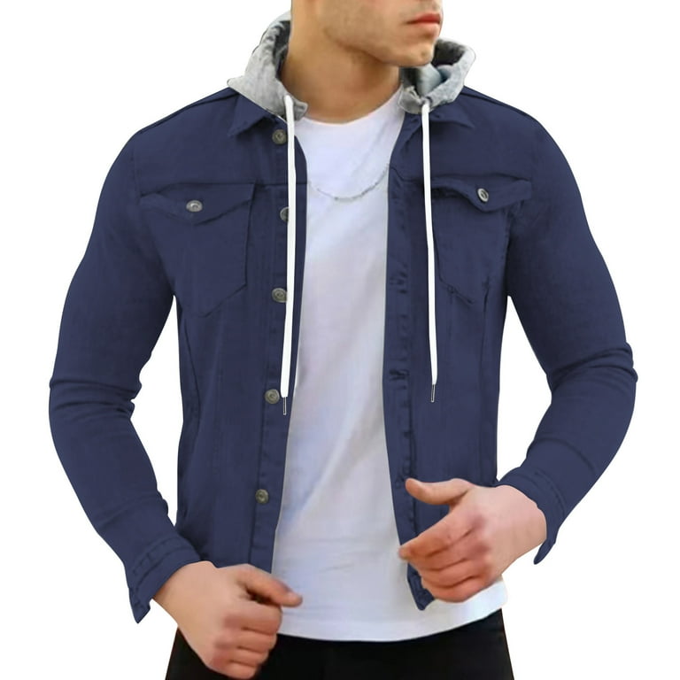 Outdoor Leisure Hooded Men's Jacket Outdoor Leisure Hooded Men's Jacket