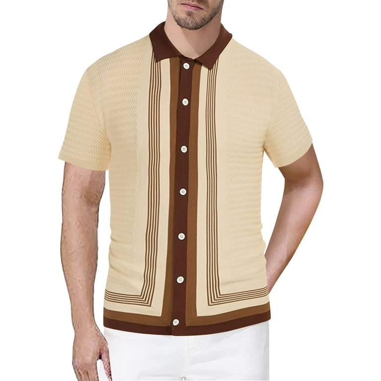 Men's short sale sleeve sweaters