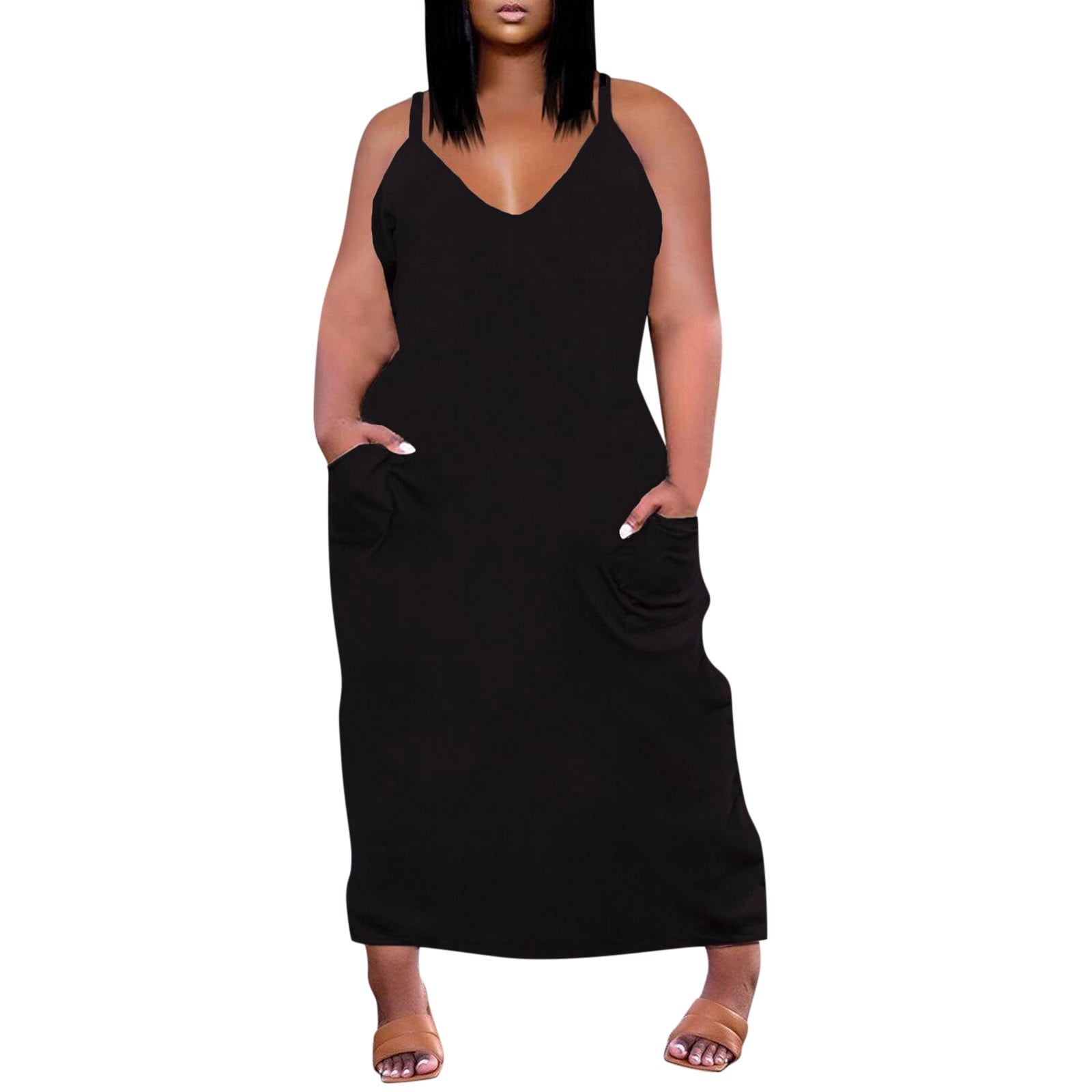 Plus size 2024 casual work dresses