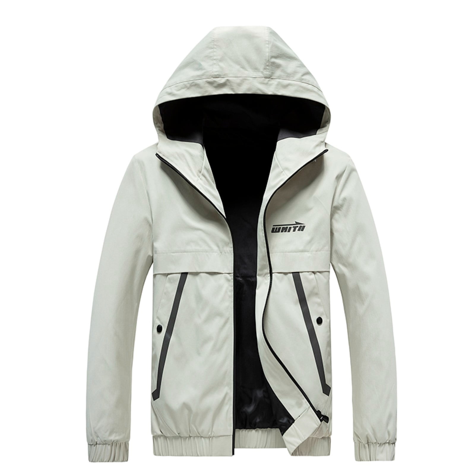 HSMQHJWE Canvas Jacket Men Jacket Pockets Inside Men'S Lightweight Solid  Popular Top Sports Casual Hooded Jacket Trendy Daily Workwear Loose Snap  Outdoor Coat Mens Coat Formal - Walmart.com