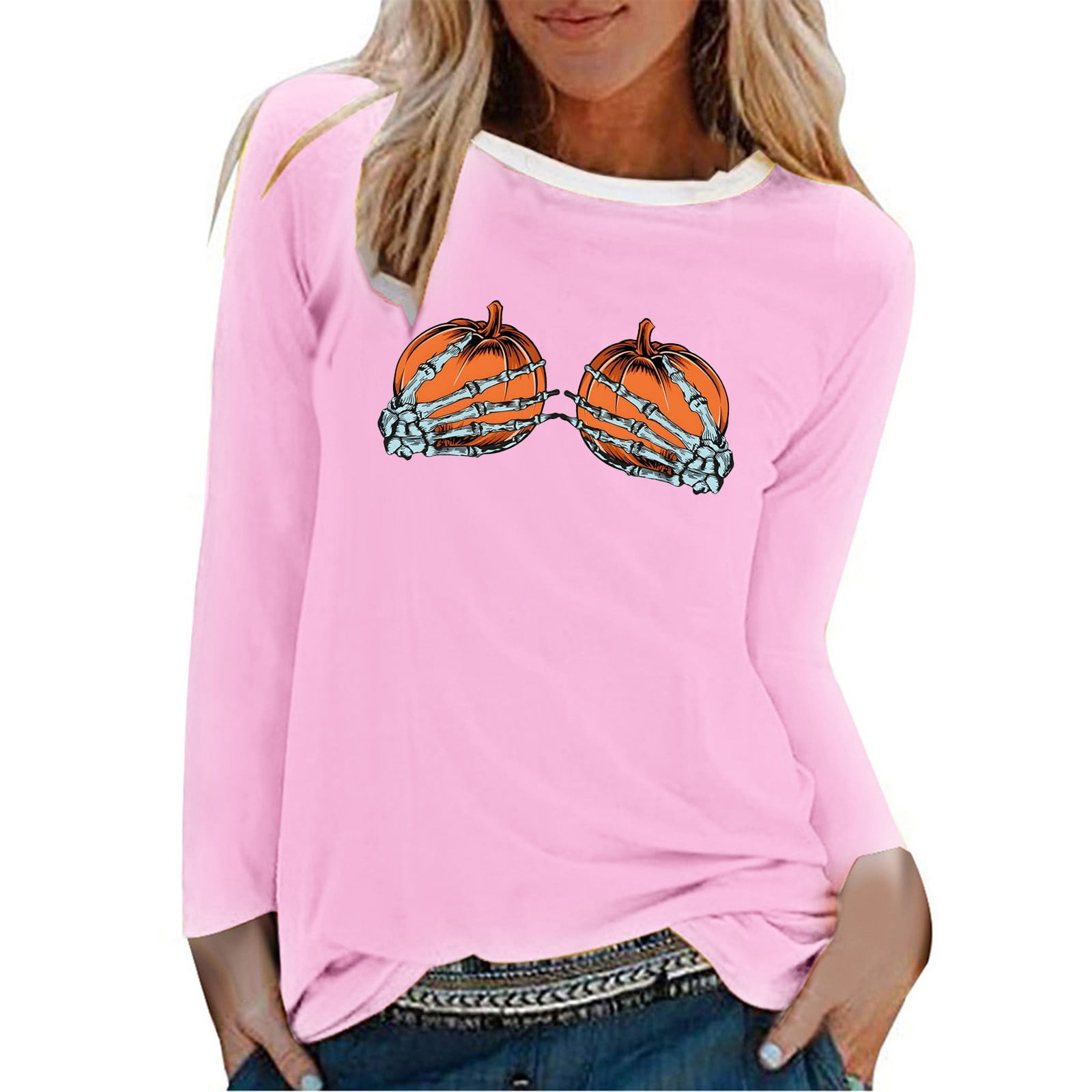 HSMQHJWE Cato Fashions Womens Tops Dressy Women Fashion Casual