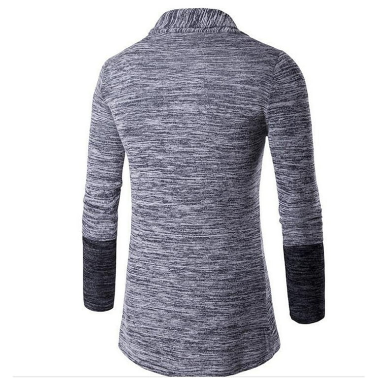 HSMQHJWE Clark Griswold Cardigan Cotton Cardigans Women Cardigan Placket Patchwork Autumn Winter Fashion Men S Knitted Color Contrast Men S Cardigan