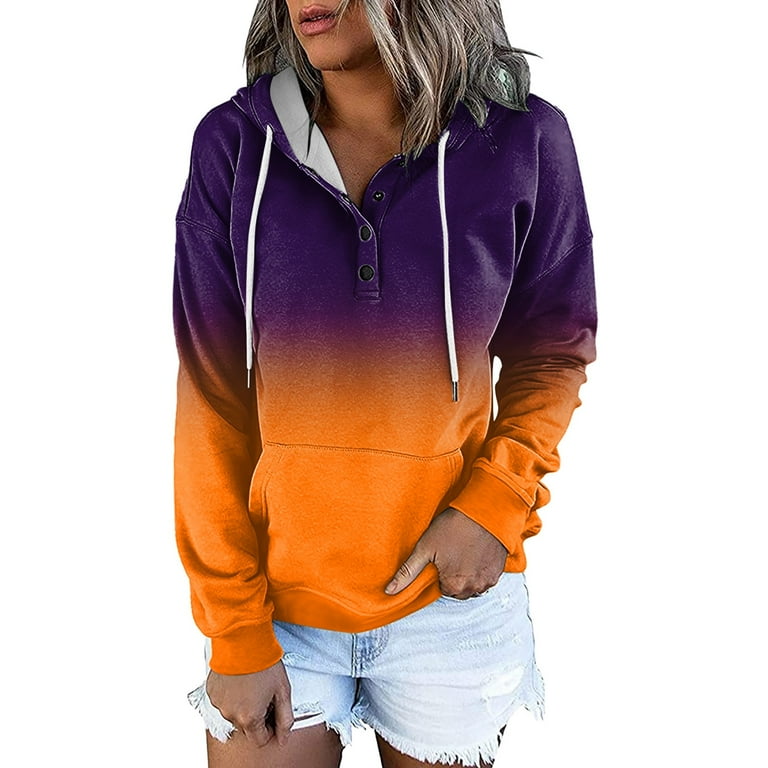 HSMQHJWE Color Block Sweatshirt For Women Womens Hoodies Zip Up Women S Hoodies Zipper Top Sweatshirts Long Sleeve Casual Fashion Warm Shirt Pullover