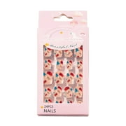 HSMQHJWE Dashing Diva Press on Nails Holiday A Christmas In Nail Nail Patch Cute Pack Wearable 24pc Patch Children's Nail Children's Nail Stencils for Gel Polish