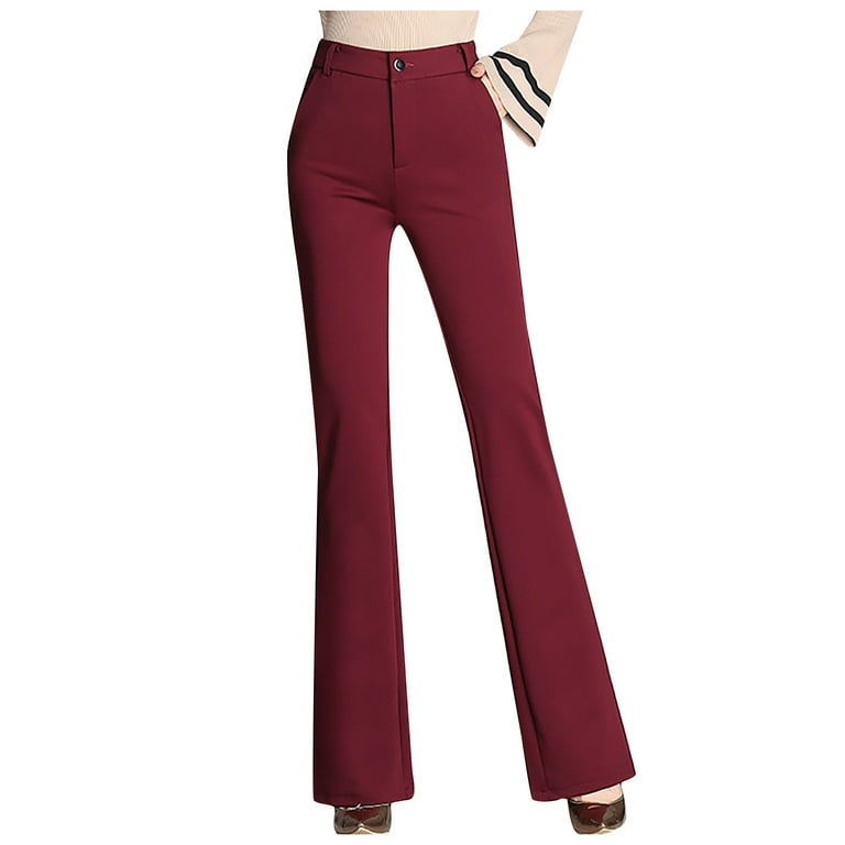 HSMQHJWE Empire Pants Pants Suits For Women Business Casual Pants