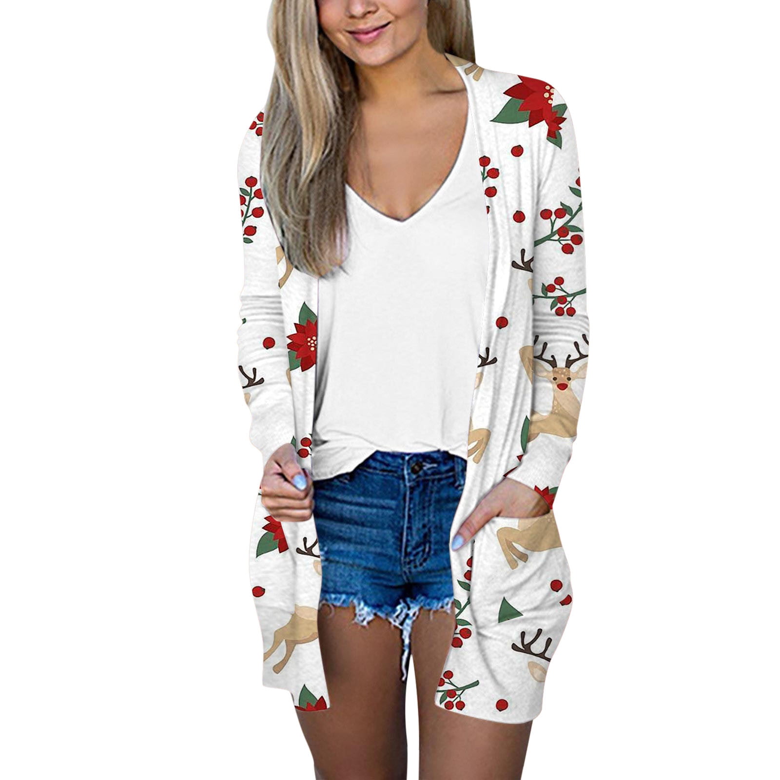 Extra long top duster cardigan
