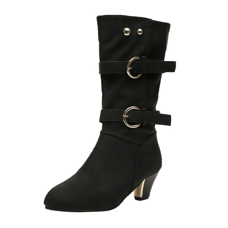 Wide calf velvet boots sale