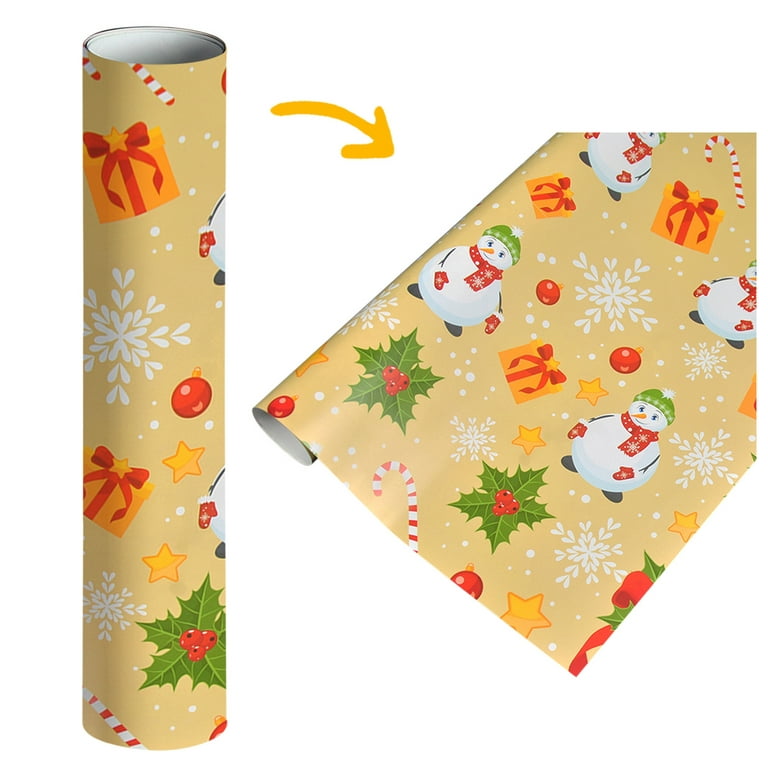 Rows Of Christmas Wrapping Paper Stock Photo - Download Image Now - Rolled  Up, Christmas Paper, Wrapping Paper - iStock