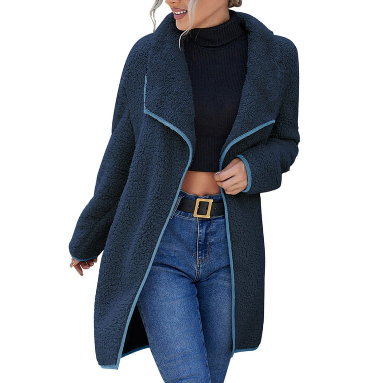 Big fluffy sweater jacket on sale