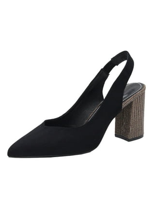Black sandal heels 3 inch deals