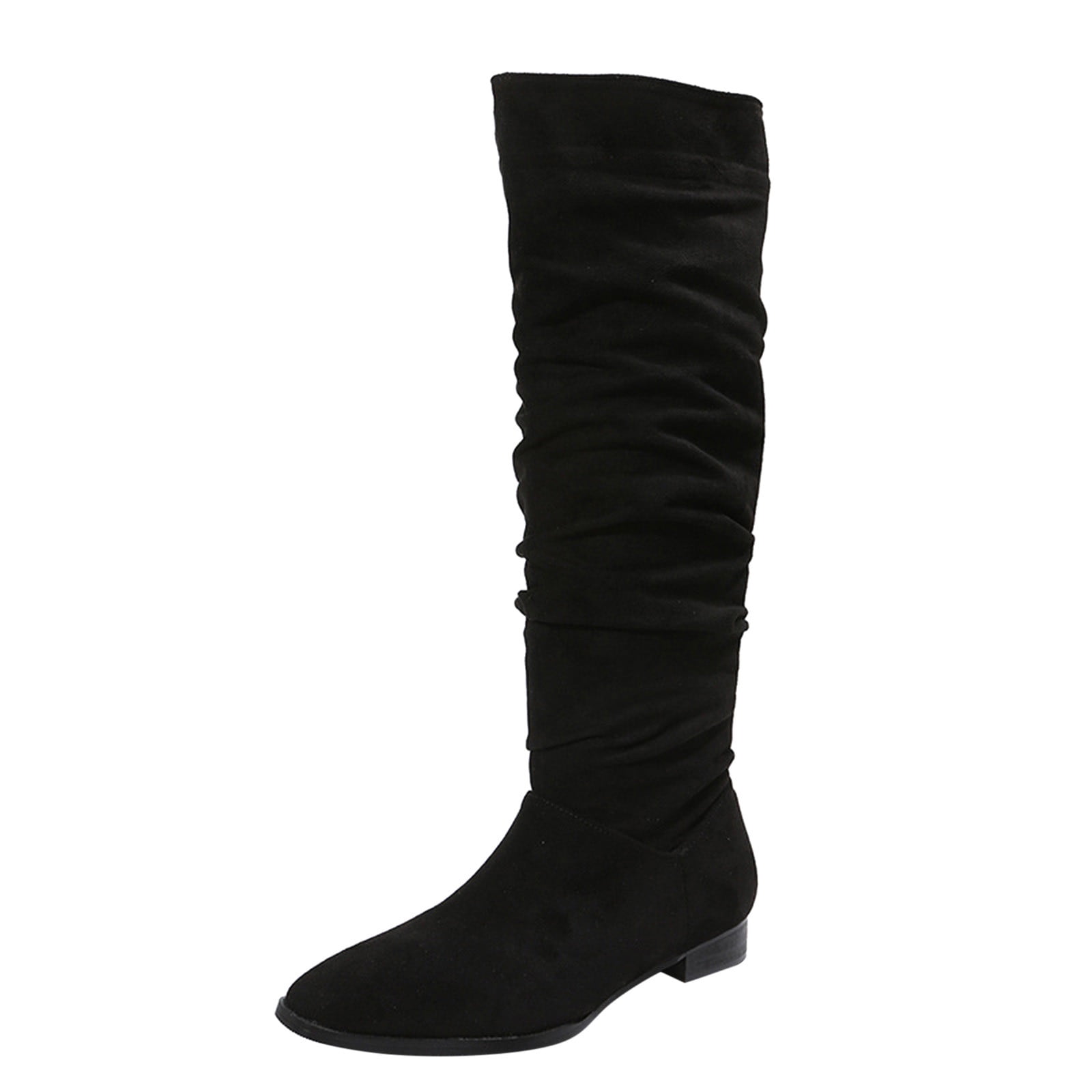 Ladies long store flat boots
