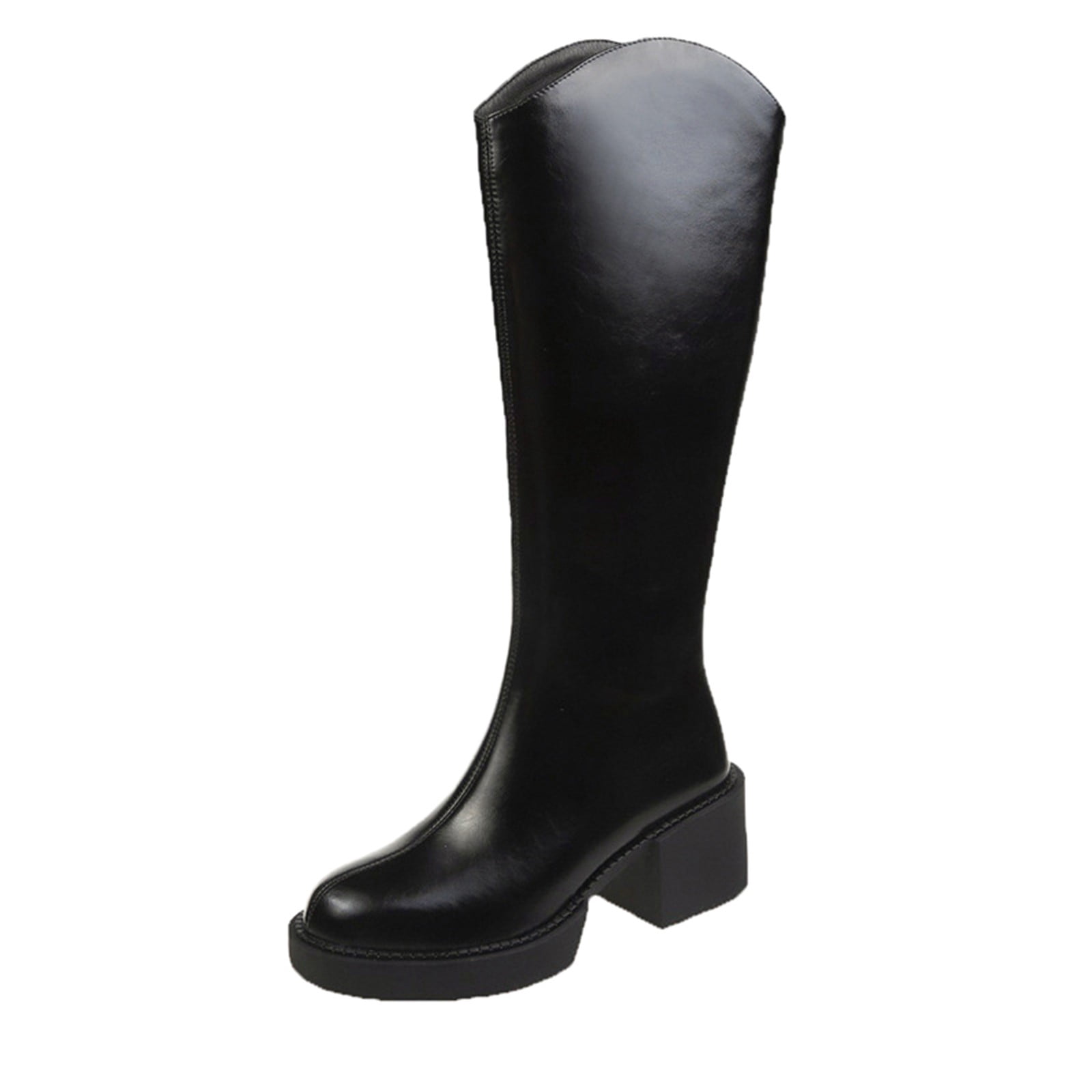 HSMQHJWE Knee High Boots Women Wide Calf Womens Mid Calf Boots Size 11