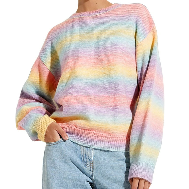 Long Sleeve Round Neck Tie-Up Knit Sweater Long Sleeve Round Neck Tie-Up Knit Sweater
