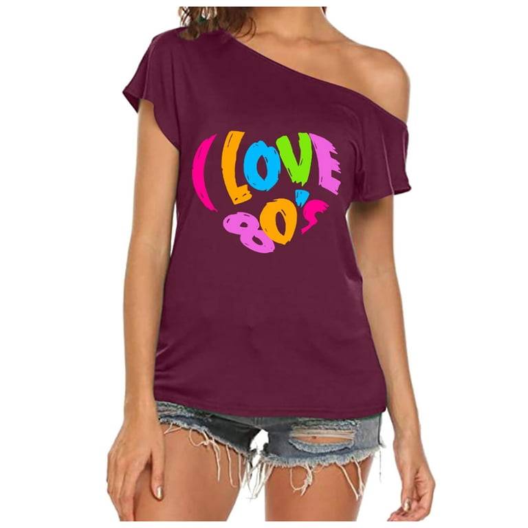 Off the shoulder active tops best sale
