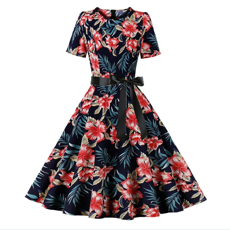 Vintage hot sale luau dress