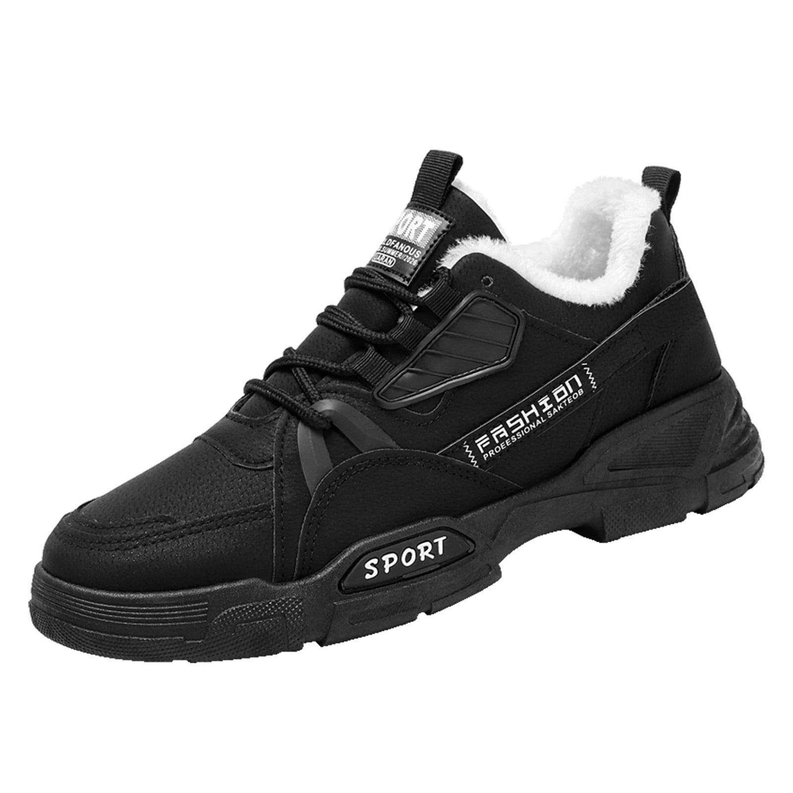 HSMQHJWE Jogging Shoes For Men Shoe For Men Casual Express Men Shoes Winter  Plush Casual Men Shoes Warm Work Clothes Casual Shoes Men Dark Casual Shoes  