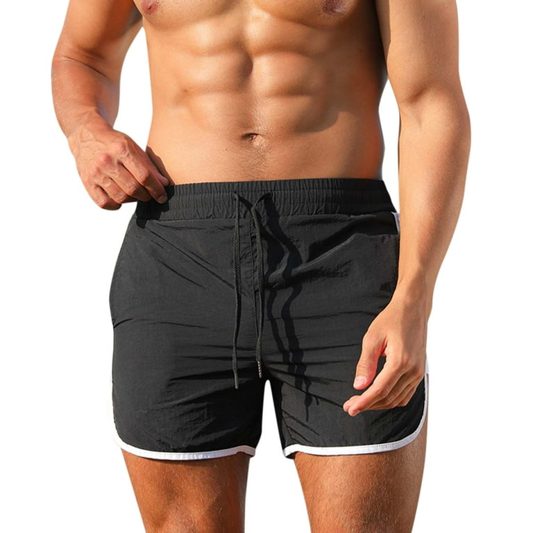 Men's Gym Pants Shorts Basketball Zipper Pocket Sport Shorts Athletic Shorts