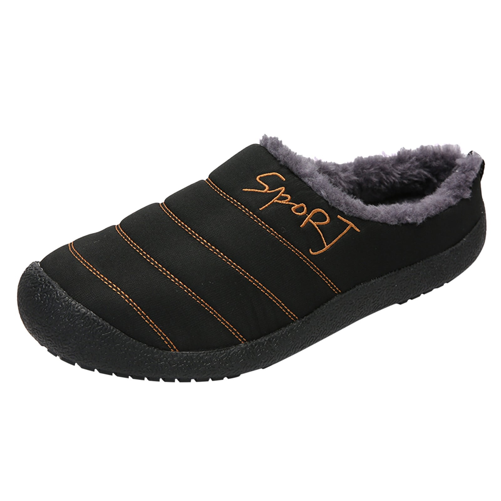 HSMQHJWE Mens Slippers Size 14 Wide Mens Big And Tall Men Slippers Size 13 Memory Foam Mens Slippers Warm Winter Flats Shoes For Mens Indoor House