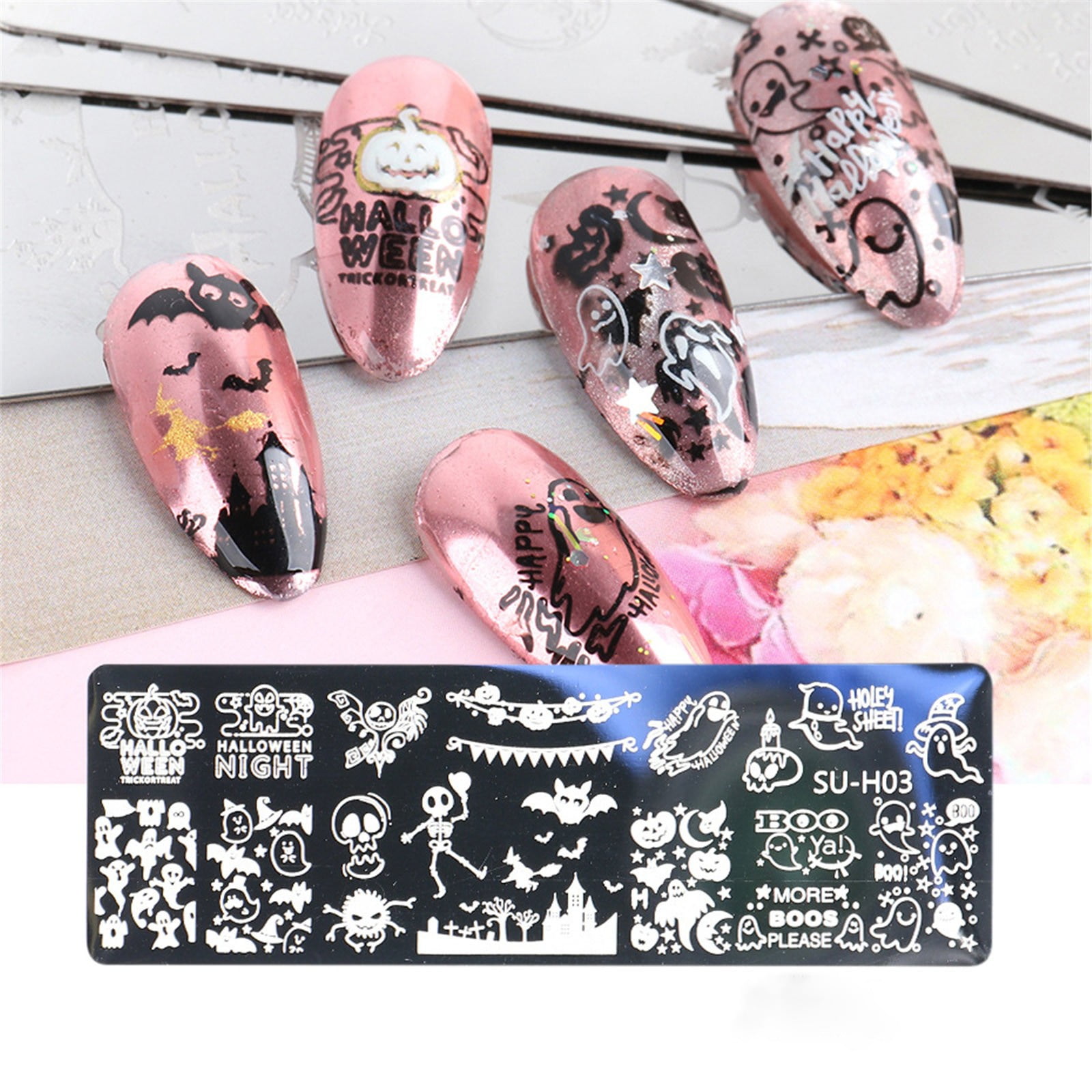 Buy Royalkart Nail Art Kit For Women Professional 5 Dotting Pen Stamping  Plate,French Nail Stamper,Scraper,Nail Art Buffer,Fimo Clay Wheel,Finger  Tip Guide Nail Art Tools Online at Best Prices in India - JioMart.
