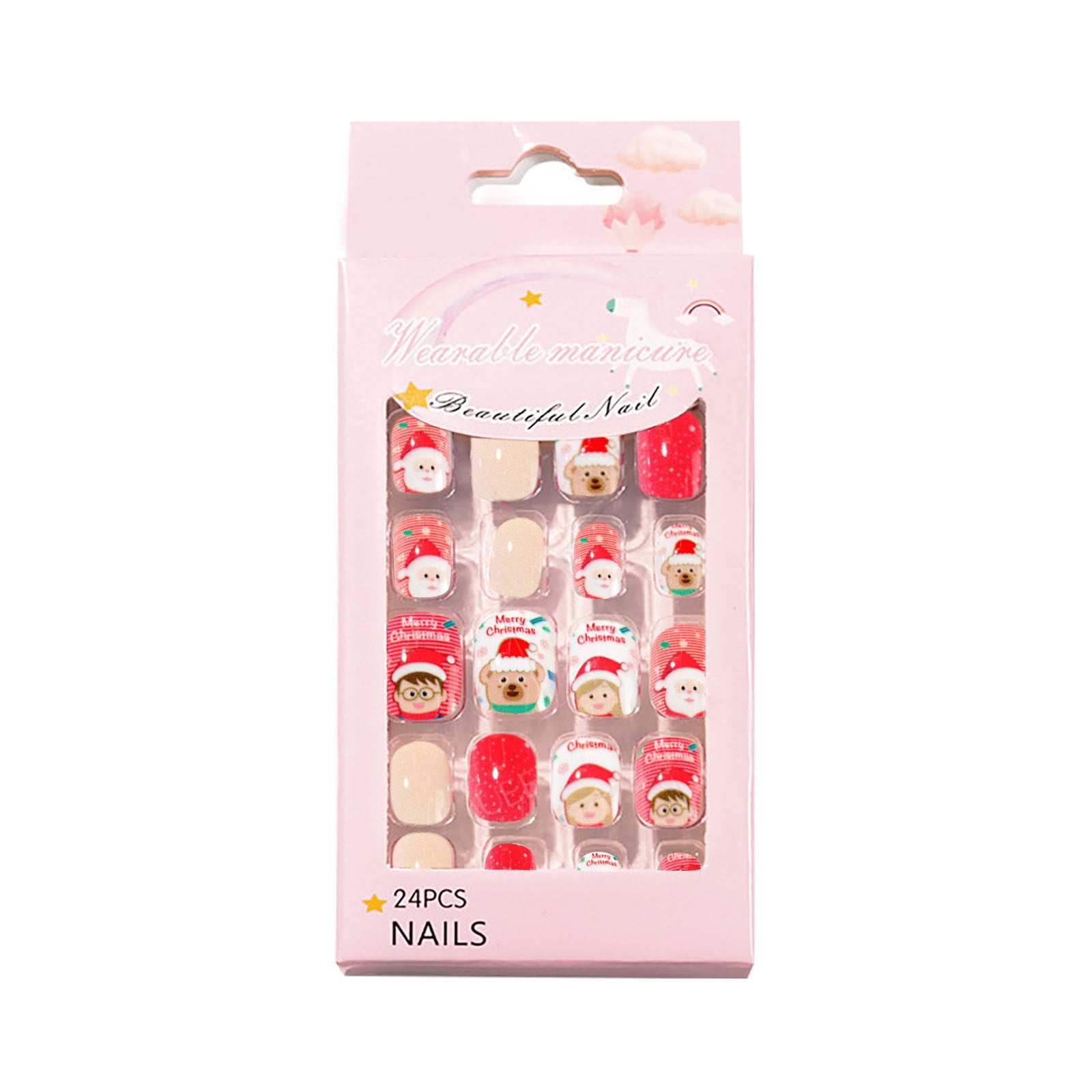 HSMQHJWE Nail Gift Sets for Girls Ages 7-12 Self Polish Art Toe Wraps  Stickers Adhesive Nail Tips Nail Tools Toe Nail Wraps for Women 