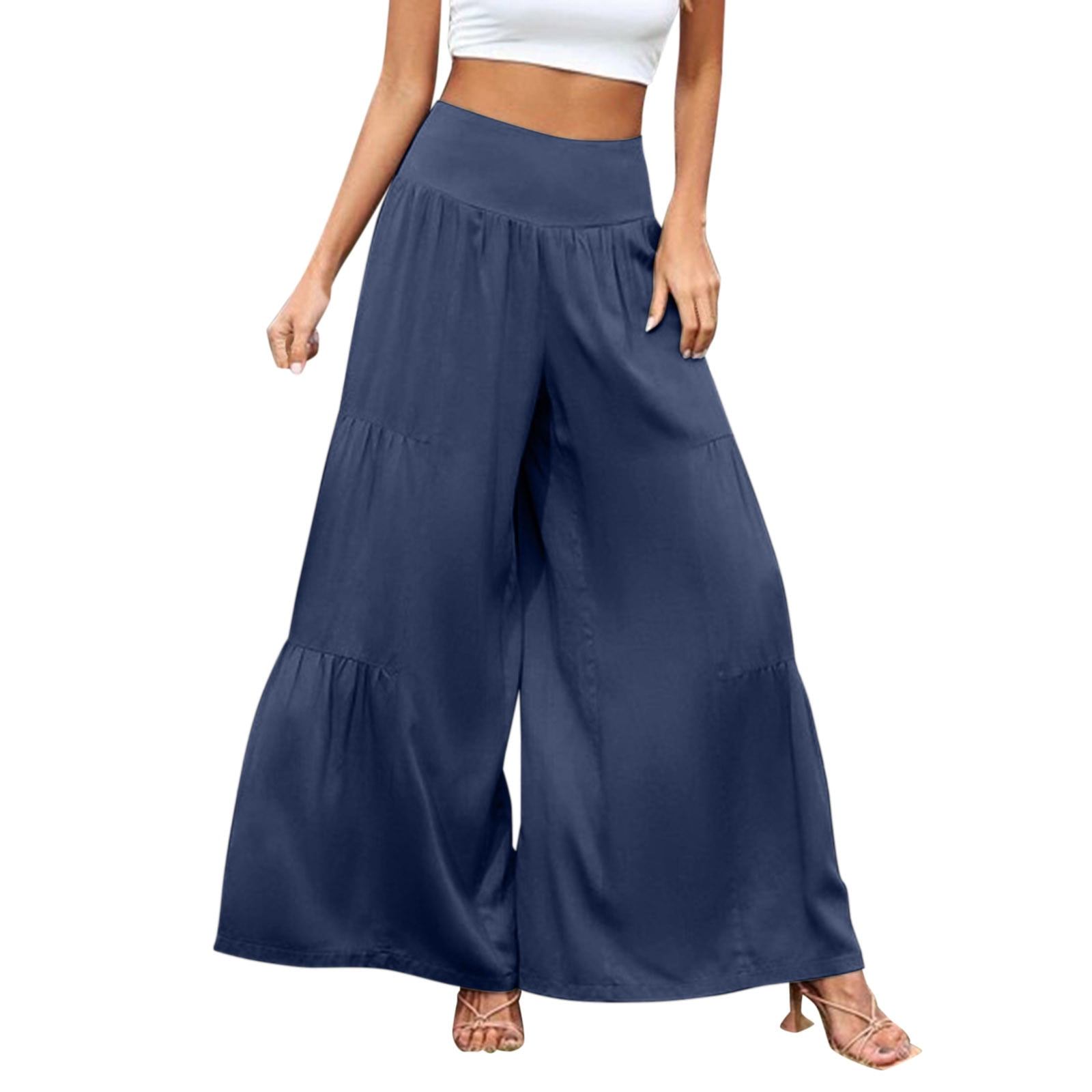 HSMQHJWE Harem Pants With Pockets Petite On Dress Pants For Women Business  Casual Womens Yoga Sweatpants Comfy Loose Casual Wide Leg Lounge Joggers