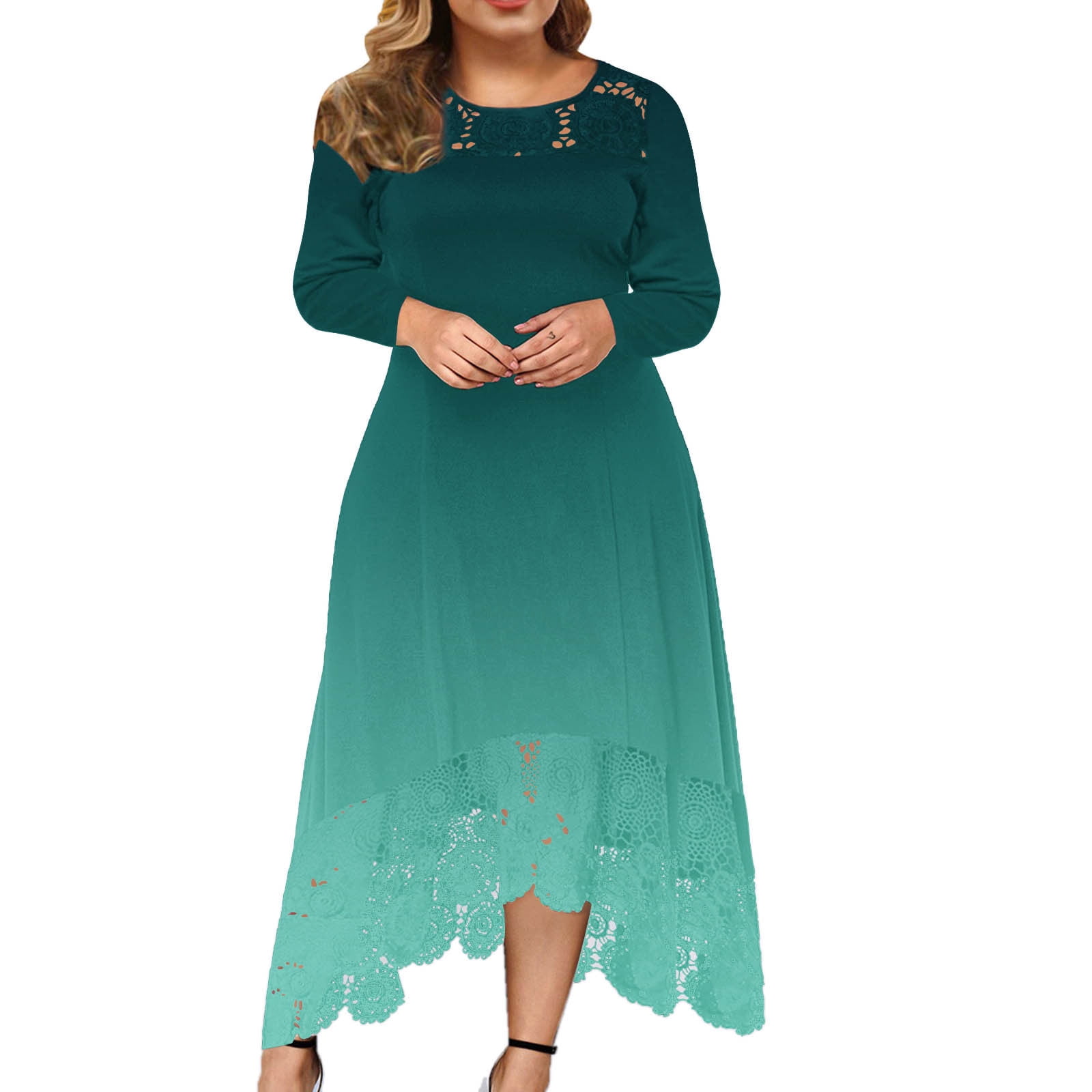Peasant dresses long top