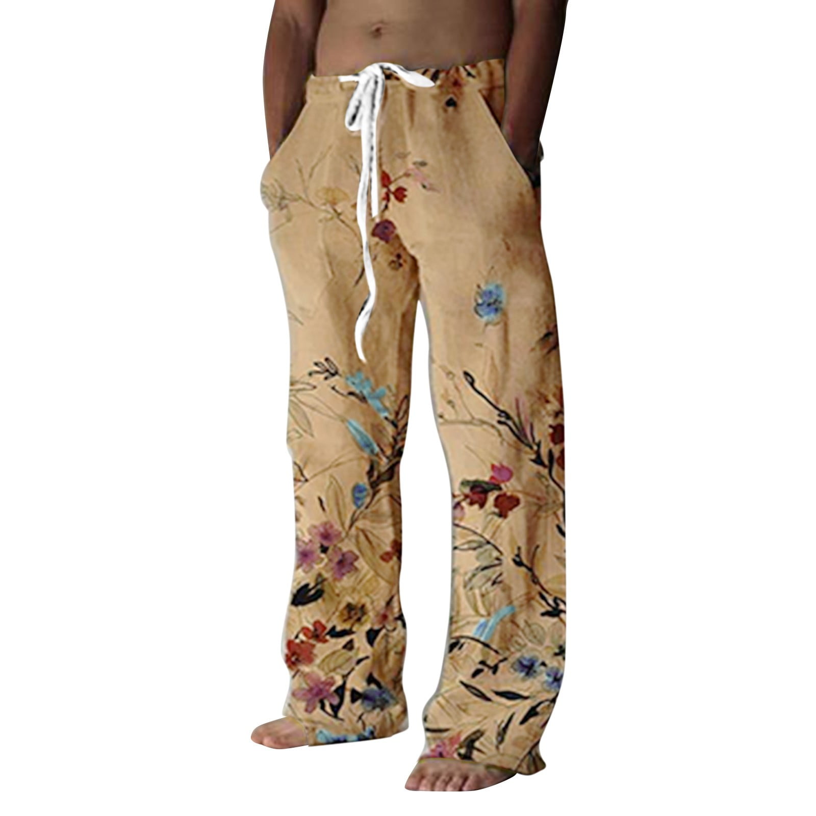 HSMQHJWE Plaid And Plain Slim Fit Pants For Men Dinosaur