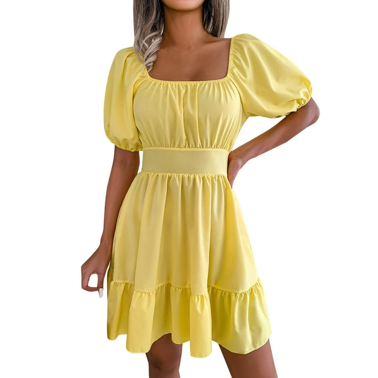 HSMQHJWE Plus Size Fall Dresses Flattering Dresses For Curvy Women
