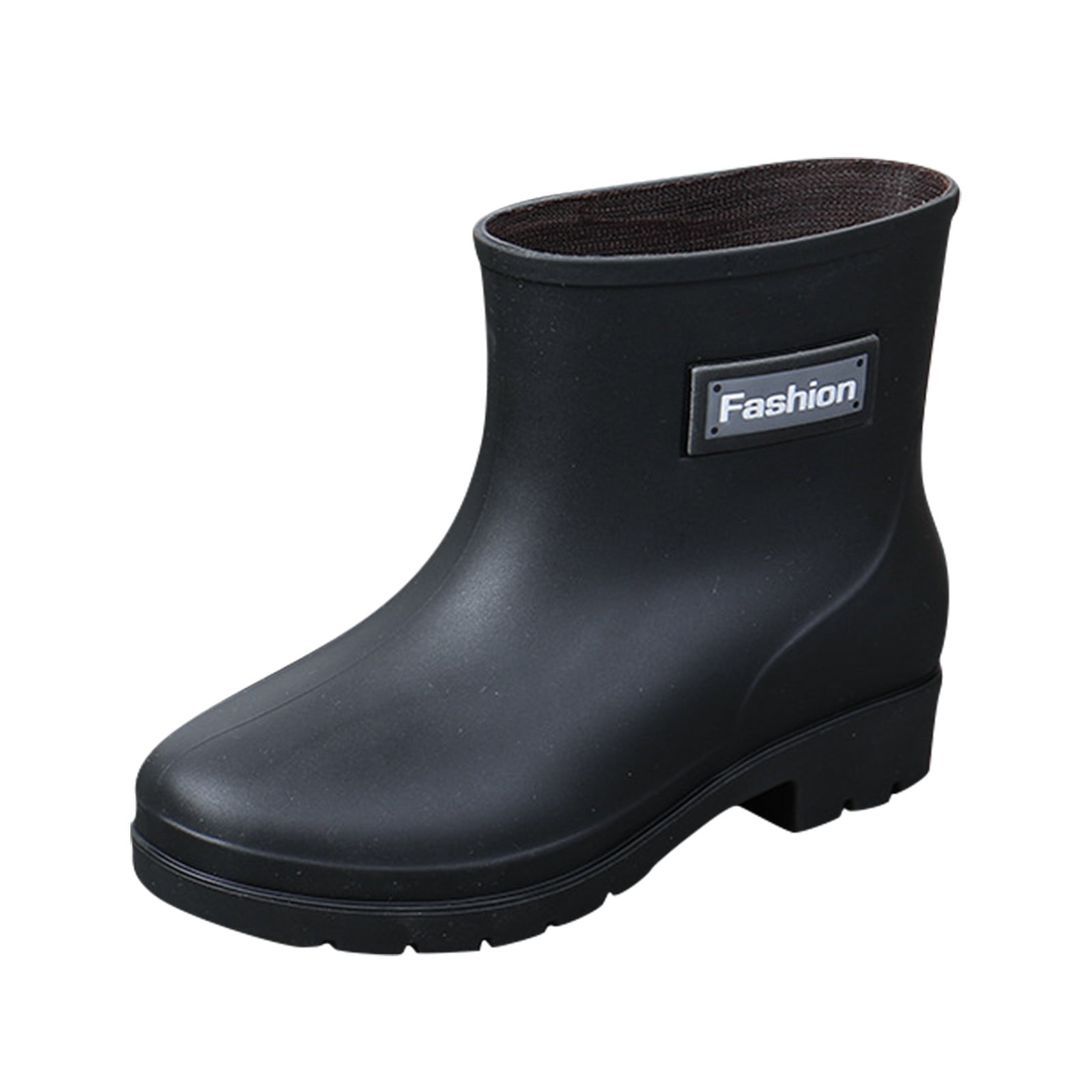 Amazon.com | Showave Men's Short Rubber Boots Waterproof