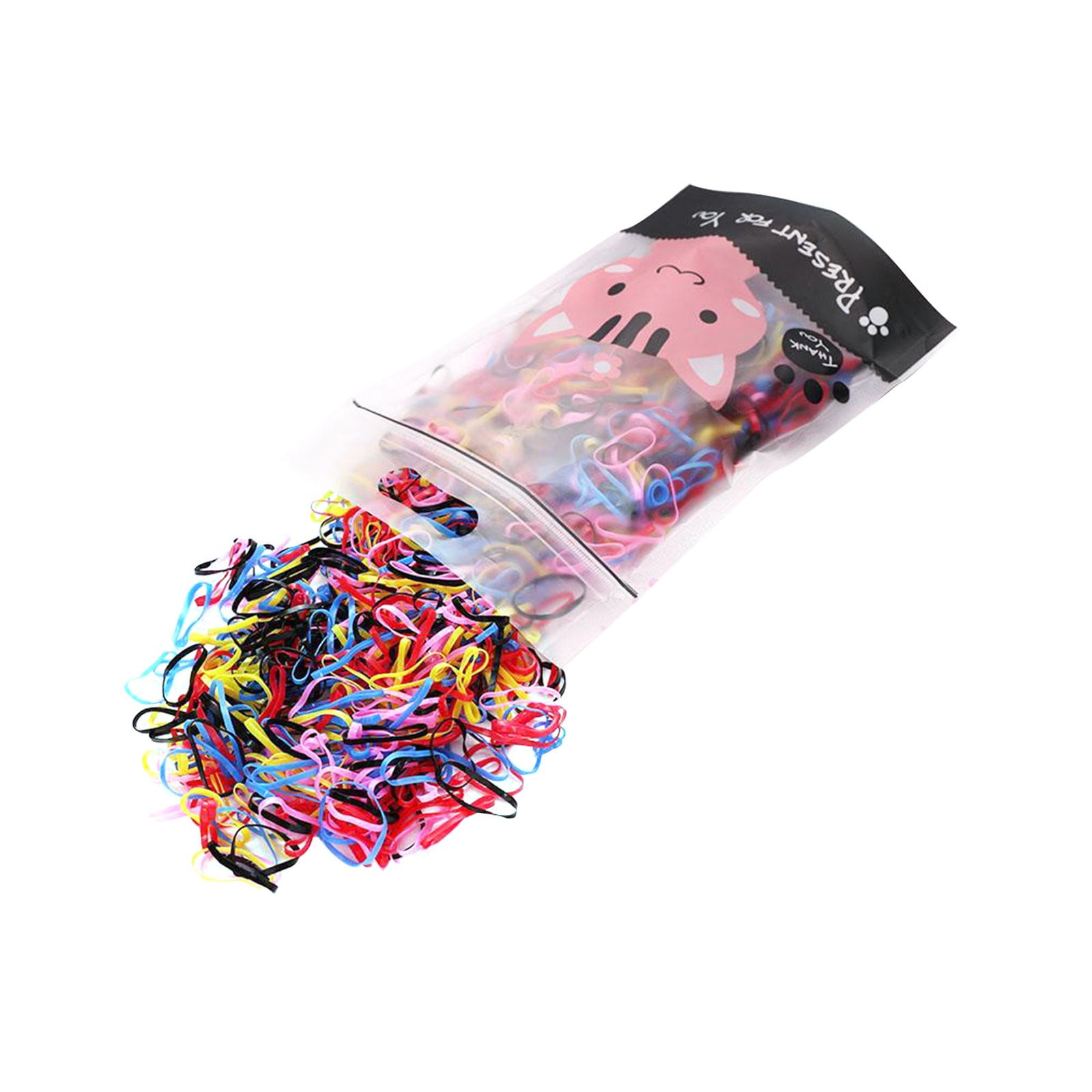 HSMQHJWE Scrunchies Pack Colorful Rubber Band Kids Girl Colorful