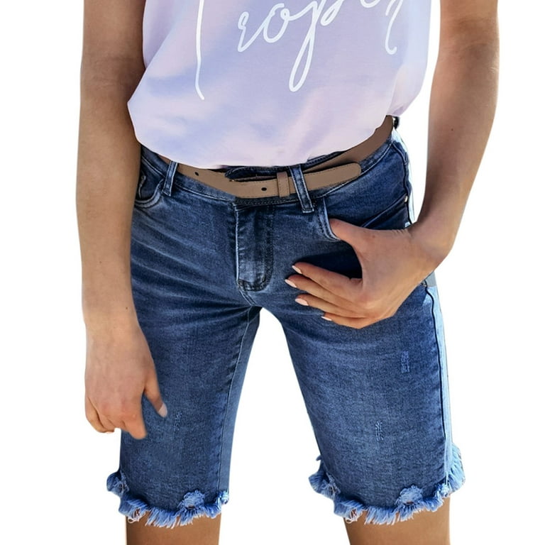 https://i5.walmartimages.com/seo/HSMQHJWE-Short-Shorts-For-Women-Sliding-Softball-Jeans-Color-Solid-Blue-With-Ripped-Pockets-Denim-Pants-Power-Compression_e93f2540-f3a3-49dc-8975-732ffd95ad38.470a708eb20834f8e667403d1befc77d.jpeg?odnHeight=768&odnWidth=768&odnBg=FFFFFF