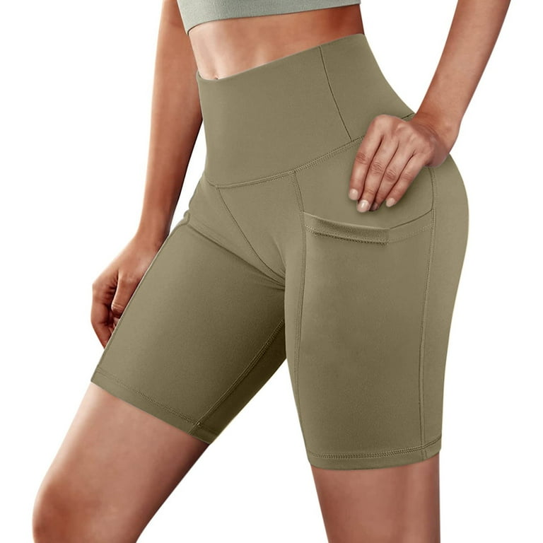 Walmart womens spandex shorts hotsell