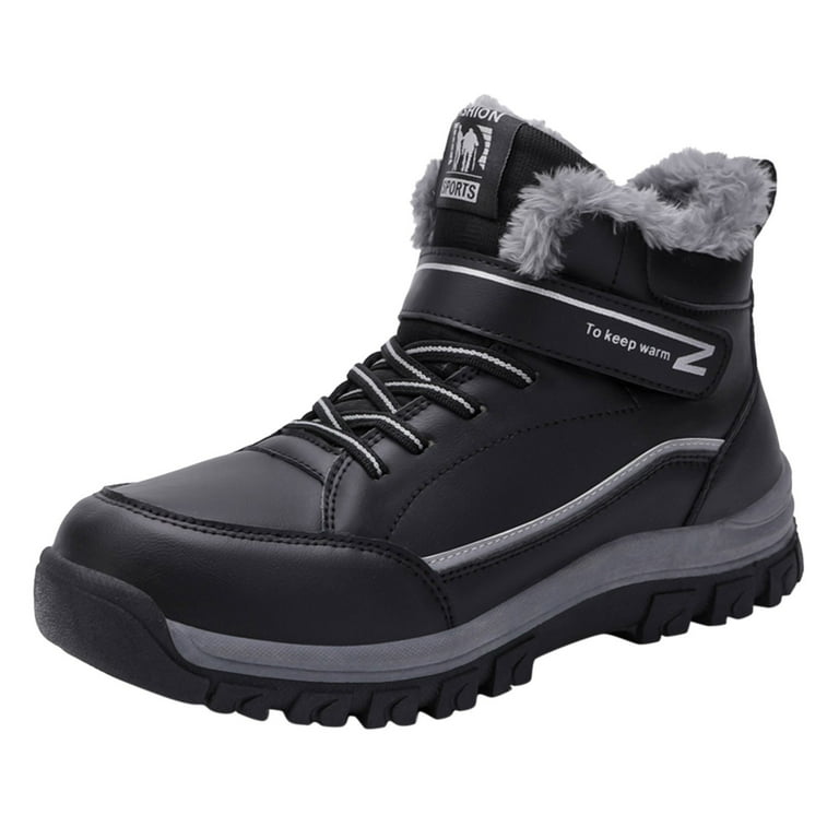 Skechers mens boots 2025 snow boot