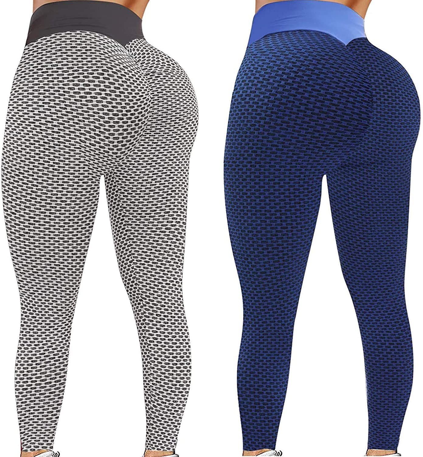 Leggings for Women SMihono Casual Loose Plus Size High Waist Stretch  Fitness Full Length Pants Fashion No See Through Butt Lifting Running Gym  Sports Active Yoga Pants Women S-2XL 